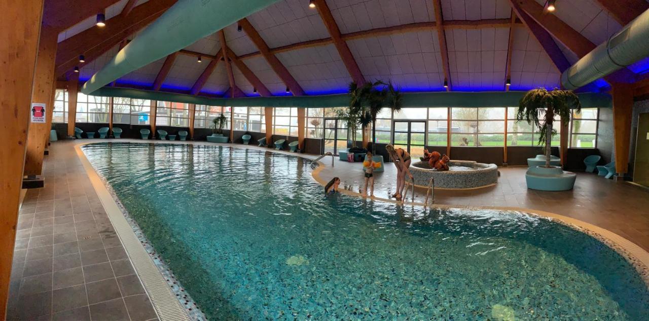 Badhoophuizen 6-Per Bungalow Veluwemeer Trampoline Hulshorst Eksteriør billede